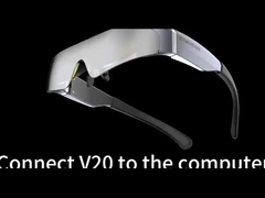 0.49 inch 1080P AR Smart Glasses 2000 Nits Với Giao diện HDMI