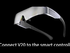 2000 Nits OLED HDMI 200 Inch AR Smart Glasses Độ phân giải 1920x1080
