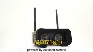 Màn hình sáng 8 kênh FPV Drone Goggles Inch