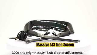 Kính AR 143 inch khổng lồ HDMI 1080p