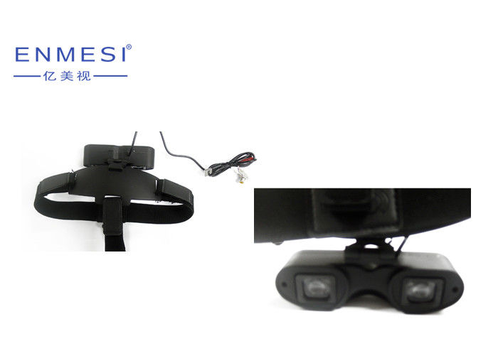 Màn hình gắn đầu WVGA 640 * 480 để chơi game, màn hình gắn đầu phim bền