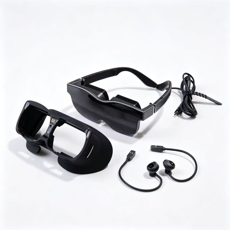 Kính thông minh VR độ phân giải 70° FOV 1080P có khả năng điều chỉnh điốp và kết nối USB-C
